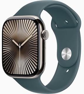 Apple Watch Series 10  GPS  42mm    Rose Gold Aluminum Case with Light Blush Sport Band  S/M  Renewed