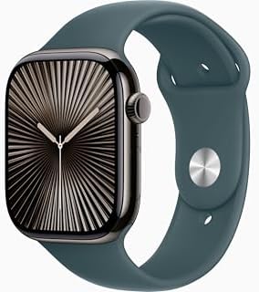 Apple Watch Series 10  GPS  42mm    Rose Gold Aluminum Case with Light Blush Sport Band  S/M  Renewed