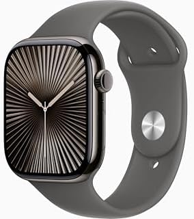 Apple Watch Series 10  GPS  42mm    Rose Gold Aluminum Case with Light Blush Sport Band  S/M  Renewed