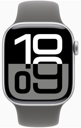 Apple Watch Series 10  GPS  42mm    Rose Gold Aluminum Case with Light Blush Sport Band  S/M  Renewed