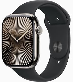 Apple Watch Series 10  GPS  42mm    Rose Gold Aluminum Case with Light Blush Sport Band  S/M  Renewed