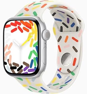 Apple Watch Series 10  GPS  42mm    Rose Gold Aluminum Case with Light Blush Sport Band  S/M  Renewed