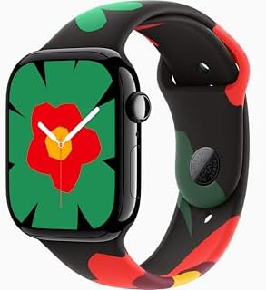 Apple Watch Series 10  GPS  42mm    Rose Gold Aluminum Case with Light Blush Sport Band  S/M  Renewed