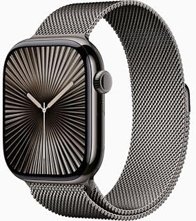 Apple Watch Series 10  GPS  42mm    Rose Gold Aluminum Case with Light Blush Sport Band  S/M  Renewed