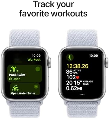 Apple Watch Series 10  GPS  42mm    Rose Gold Aluminum Case with Light Blush Sport Band  S/M  Renewed