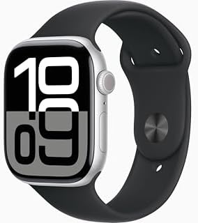 Apple Watch Series 10  GPS  42mm    Rose Gold Aluminum Case with Light Blush Sport Band  S/M  Renewed