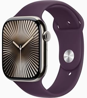 Apple Watch Series 10  GPS  42mm    Rose Gold Aluminum Case with Light Blush Sport Band  S/M  Renewed