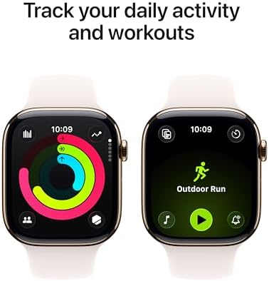 Apple Reloj inteligente de la serie 11 [GPS 1.811 in] con caja de aluminio gris espacial con correa deportiva negra - M/L. Puntuación de sueño, rastreador de fitness, monitoreo de salud, pantalla siempre encendida, resistente al agua
