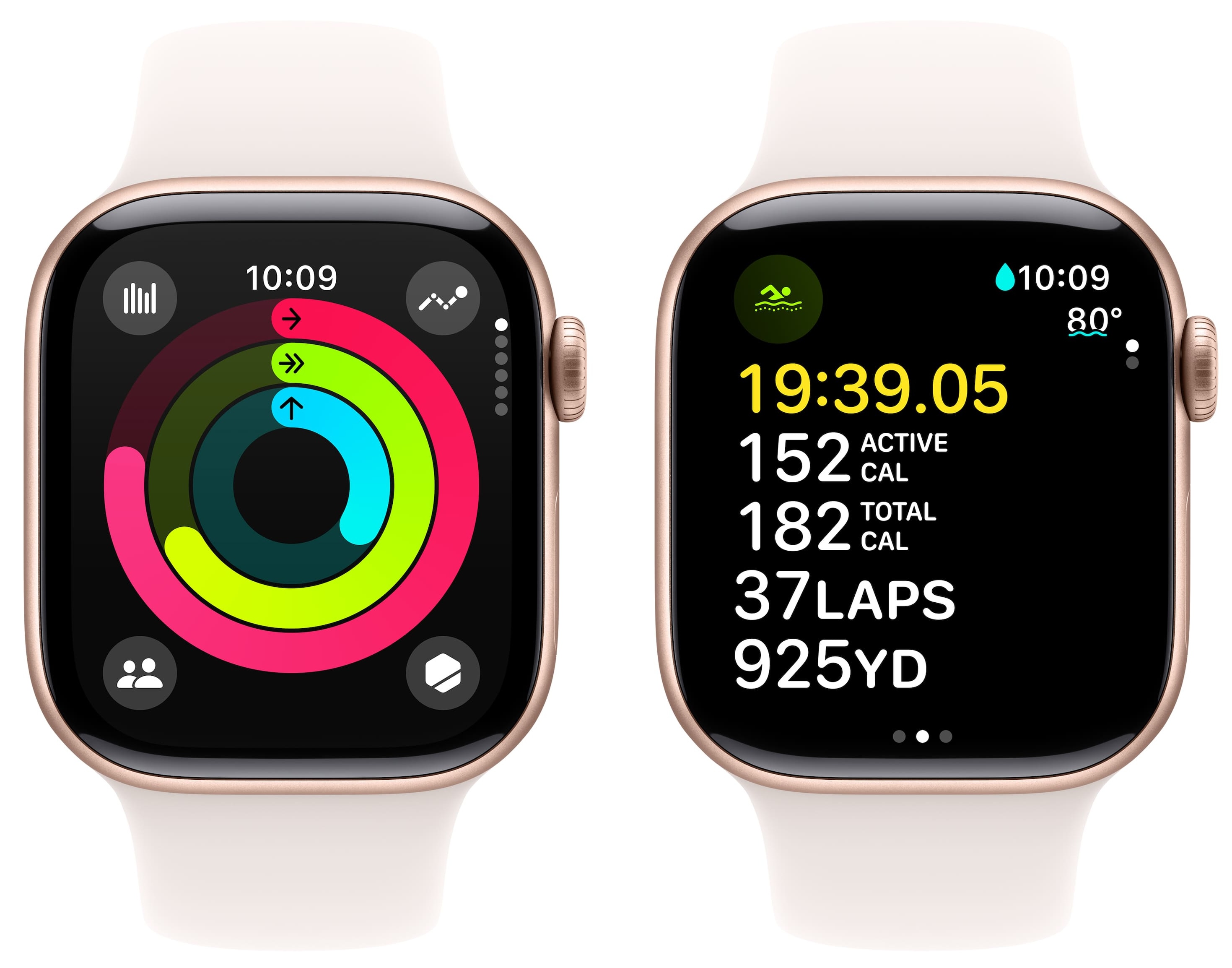 Apple Watch Series 10 46mm  GPS   Cellular  Aluminum Case   Excellent