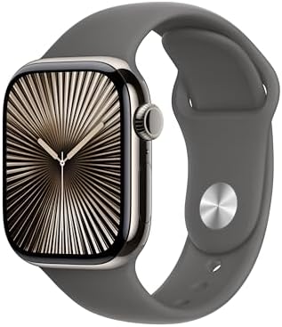Apple Watch Series 10  GPS 46mm case  Smartwatch with Jet Black Aluminum Case with Black Sport Band   M/L  Fitness Tracker  ECG App  Always On Retina Display  Water Resistant