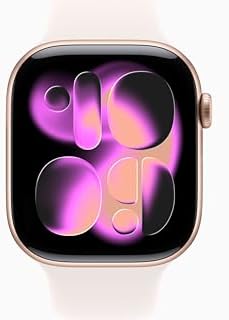 Apple Watch Series 11  GPS   Cellular  46mm  Rose Gold Aluminum Case with Light Blush Sport Band  M/L  Renewed 