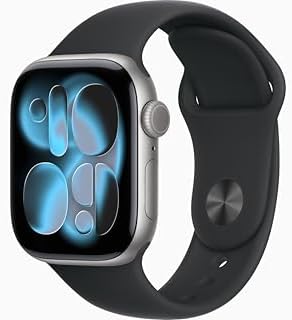 Apple Watch Series 11  GPS 42mm  Smartwatch with Rose Gold Aluminum Case with Light Blush Sport Band   S/M   Fitness Tracker  Water Resistant  Renewed 