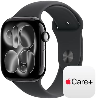 Apple Watch Series 11  GPS 46mm  Smartwatch with Rose Gold Aluminum Case with Light Blush Sport Band   M/L  Sleep Score  Fitness Tracker  Health Monitoring  Always On Display  Water Resistant