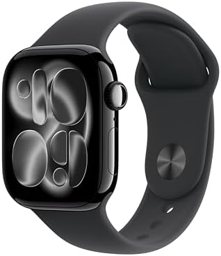 Apple Watch Series 11  GPS   Cellular 46mm  Smartwatch with Rose Gold Aluminum Case w Light Blush Sport Band   M/L  Sleep Score  Fitness Tracker  Health Monitoring  Always On Display  Water Resistant