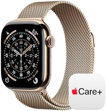 Apple Watch Series 11  GPS   Cellular 46mm  Smartwatch with Rose Gold Aluminum Case w Light Blush Sport Band   M/L  Sleep Score  Fitness Tracker  Health Monitoring  Always On Display  Water Resistant