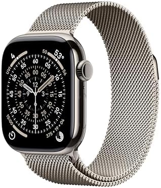 Apple Watch Series 11  GPS   Cellular 46mm  Smartwatch with Rose Gold Aluminum Case w Light Blush Sport Band   M/L  Sleep Score  Fitness Tracker  Health Monitoring  Always On Display  Water Resistant