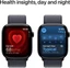 Apple Watch Series 10 46mm GPS Jet Black w/ Ink Sport Loop MWWR3LW/A