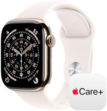 Apple Watch Series 11  GPS   Cellular 42mm  Smartwatch with Rose Gold Aluminum Case w Light Blush Sport Band   S/M  Sleep Score  Fitness Tracker  Health Monitoring  Always On Display  Water Resistant