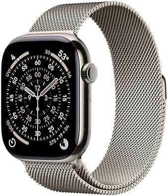 Apple Watch Series 11  GPS   Cellular 42mm  Smartwatch with Rose Gold Aluminum Case w Light Blush Sport Band   S/M  Sleep Score  Fitness Tracker  Health Monitoring  Always On Display  Water Resistant