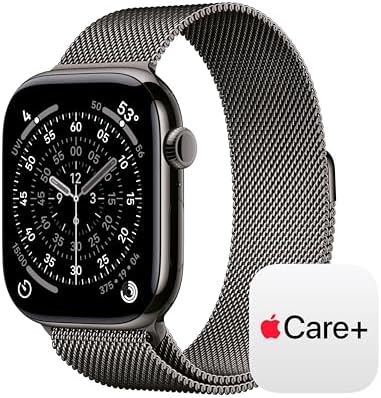 Apple Watch Series 11  GPS   Cellular 42mm  Smartwatch with Rose Gold Aluminum Case w Light Blush Sport Band   S/M  Sleep Score  Fitness Tracker  Health Monitoring  Always On Display  Water Resistant