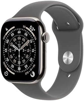 Apple Watch Series 11  GPS   Cellular 42mm  Smartwatch with Rose Gold Aluminum Case w Light Blush Sport Band   S/M  Sleep Score  Fitness Tracker  Health Monitoring  Always On Display  Water Resistant