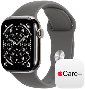 Apple Reloj inteligente de la serie 11 [GPS de 1.654 in] con caja de aluminio oro rosa con banda deportiva color rubor claro - S/M. Puntuación de sueño, rastreador de fitness, monitoreo de salud, pantalla siempre encendida, resistente al agua