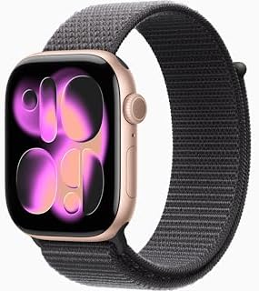 Apple Watch Series 11  GPS   Cellular  46mm  Slate Titanium Case with Black Sport Band  M/L  Renewed 