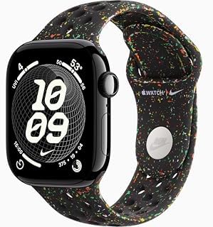 Apple Watch Series 11  GPS   Cellular  46mm  Slate Titanium Case with Black Sport Band  M/L  Renewed 