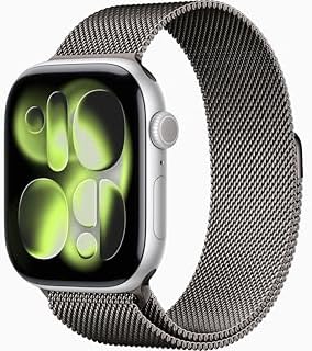 Apple Watch Series 11  GPS   Cellular  46mm  Slate Titanium Case with Black Sport Band  M/L  Renewed 
