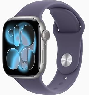Apple Watch Series 11  GPS   Cellular  46mm  Slate Titanium Case with Black Sport Band  M/L  Renewed 