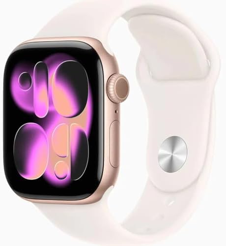 Apple Watch Series 11  GPS   Cellular  46mm  Slate Titanium Case with Black Sport Band  M/L  Renewed 