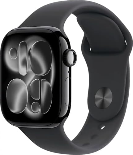 Apple Watch Series 11  GPS   Cellular  46mm  Slate Titanium Case with Black Sport Band  M/L  Renewed 
