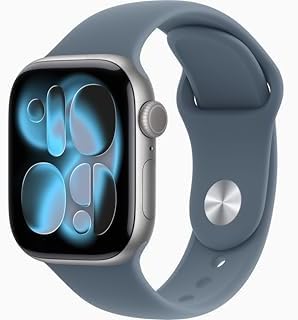 Apple Watch Series 11  GPS   Cellular  46mm  Slate Titanium Case with Black Sport Band  M/L  Renewed 