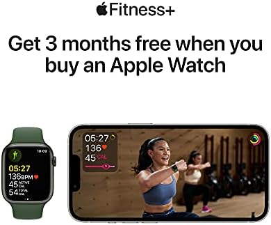 Apple Watch Series 7  GPS  45mm  Blue Aluminum Case with Abyss Blue Sport Band  Regular  Renewed 