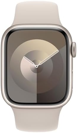 Apple Watch Series 7  GPS  45mm  Blue Aluminum Case with Abyss Blue Sport Band  Regular  Renewed 