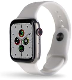 Apple Watch Series 7  GPS  41mm  Starlight Aluminum Case with Starlight Sport Band  Regular  Renewed 