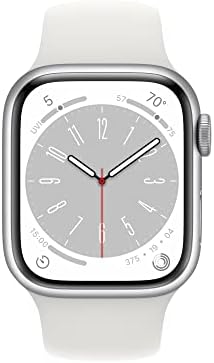 Apple Watch Series 8  GPS   Cellular  45mm    Midnight Aluminum Case with Midnight Sport Band  M/L  Renewed 