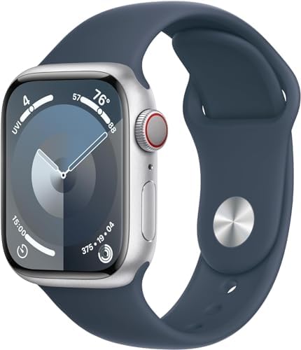 Apple Watch Series 9  GPS  45mm    Midnight Aluminum Case with Midnight Sport Band  M/L  Renewed Premium