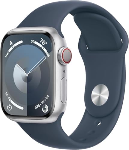 Apple Watch Series 9  GPS  45mm    Midnight Aluminum Case with Midnight Sport Band  M/L  Renewed Premium