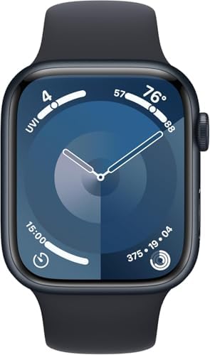 Apple Watch Series 9  GPS  45mm    Midnight Aluminum Case with Midnight Sport Band  M/L  Renewed Premium