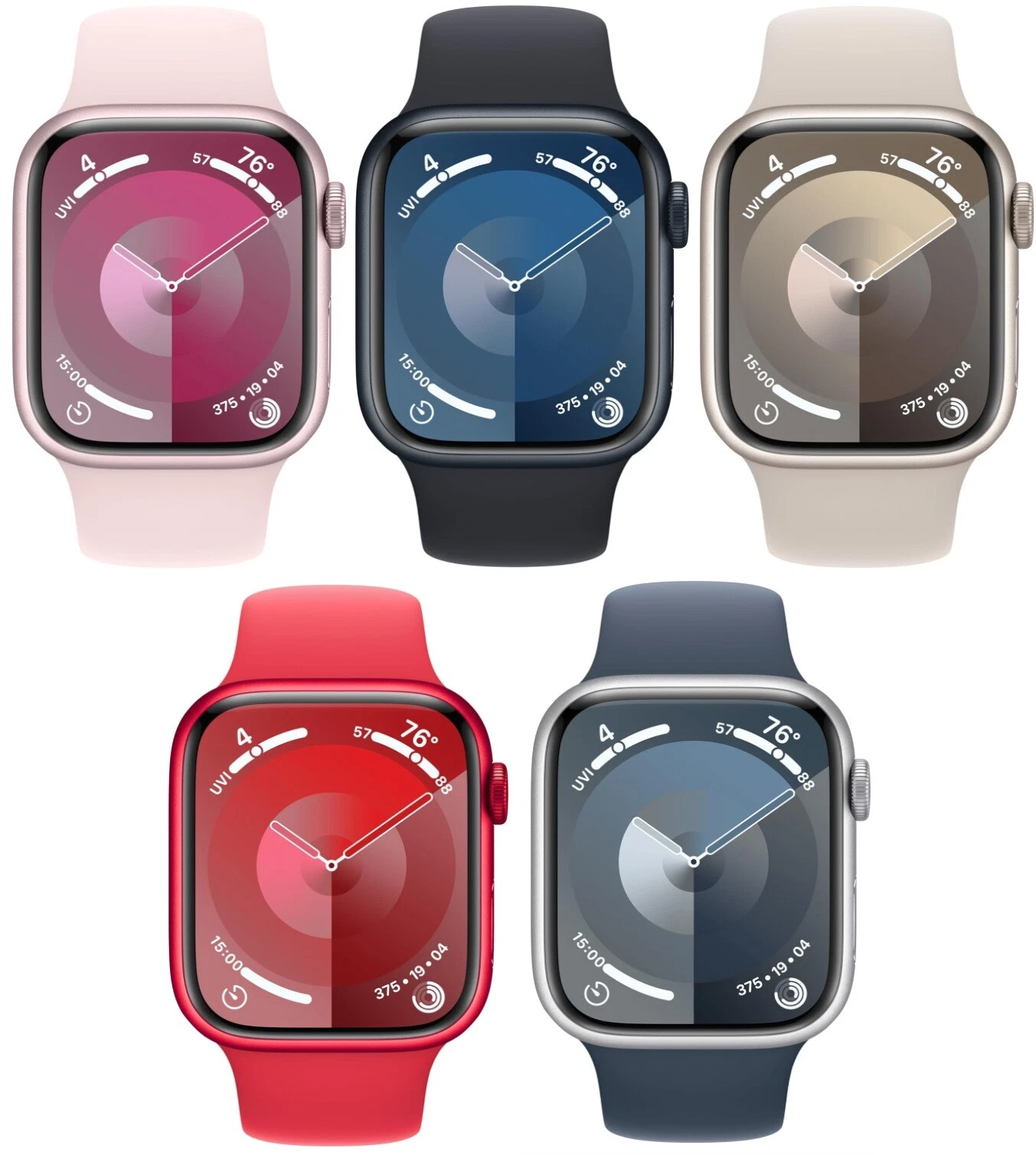 Apple Watch Series 9 45mm GPS   WiFi   Bluetooth Aluminum Case   Good