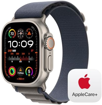 Apple Watch Ultra 2  GPS   Cellular 49mm  Smartwatch with Rugged Titanium Case & Olive Alpine Loop Small  Fitness Tracker  Precision GPS  Action Button  Extra Long Battery Life