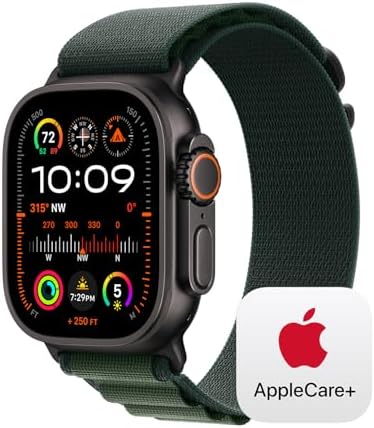 Apple Watch Ultra 2  GPS   Cellular 49mm  Smartwatch with Rugged Titanium Case & Indigo Alpine Loop Medium  Fitness Tracker  Precision GPS  Action Button  Extra Long Battery Life