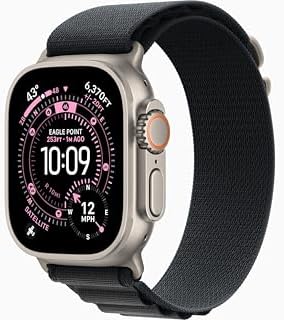 Apple Watch Ultra 3  GPS   Cellular  49mm  Black Titanium Case with Black Ocean Band  Renewed 