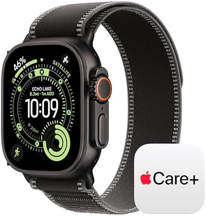 Apple Watch Ultra 3  GPS   Cellular 49mm  Running & Multisport Smartwatch w/Rugged Titanium Case w/Black Titanium Milanese Loop   M  Satellite Communications  Advanced Health & Fitness Tracking