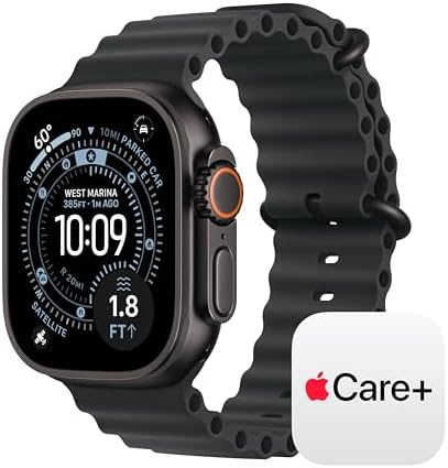 Apple Watch Ultra 3  GPS   Cellular 49mm  Running & Multisport Smartwatch w/Rugged Titanium Case w/Black Titanium Milanese Loop   L  Satellite Communications  Advanced Health & Fitness Tracking