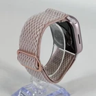 Apple Watch  Series 9  45mm Pink Aluminum  GPS  w/ Fabric Loop Band   Excellent