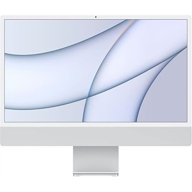 Apple iMac (2021) A2438 de 24 pulgadas y 256 GB, color plateado