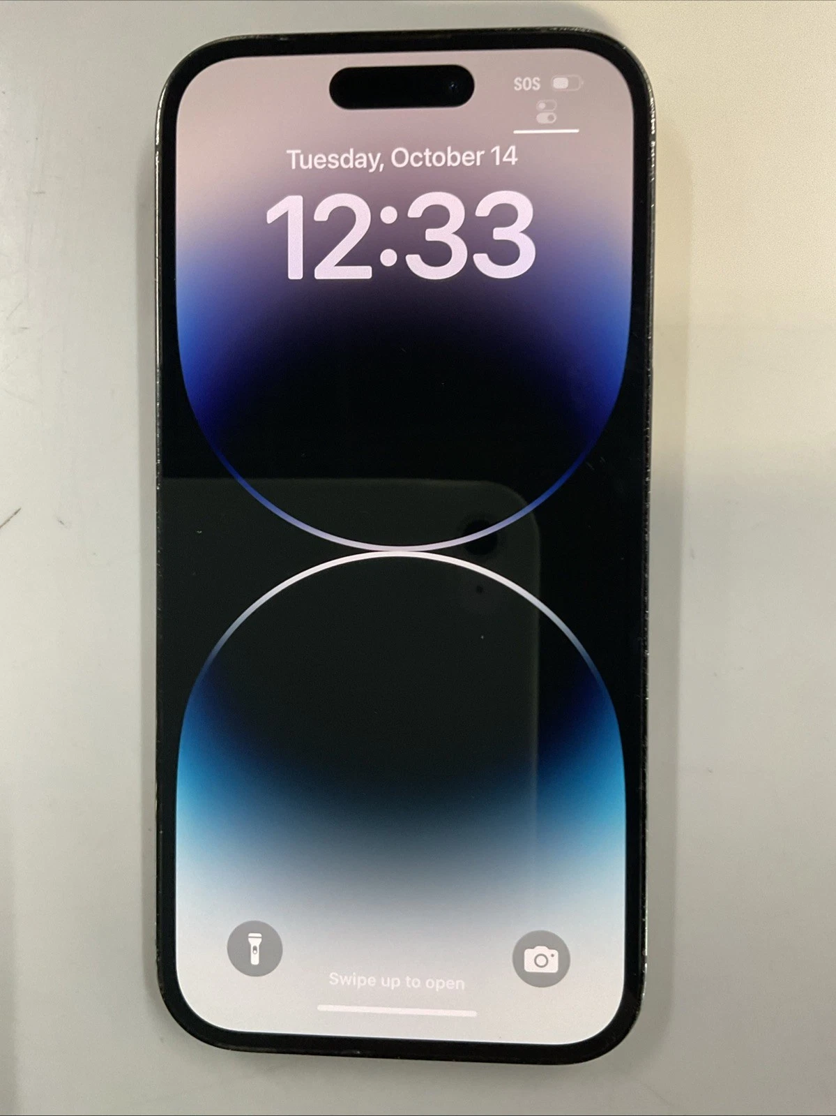 Apple iPHONE 14 PRO 256GB SPACE BLACK UNLOCKED BLACK SPOT LCD LOW BH FOR PARTS