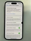 Apple iPHONE 14 PRO 256GB SPACE BLACK UNLOCKED BLACK SPOT LCD LOW BH FOR PARTS